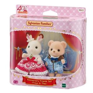 Sylvanian Families Anniversary Friends Set Freya And Theo